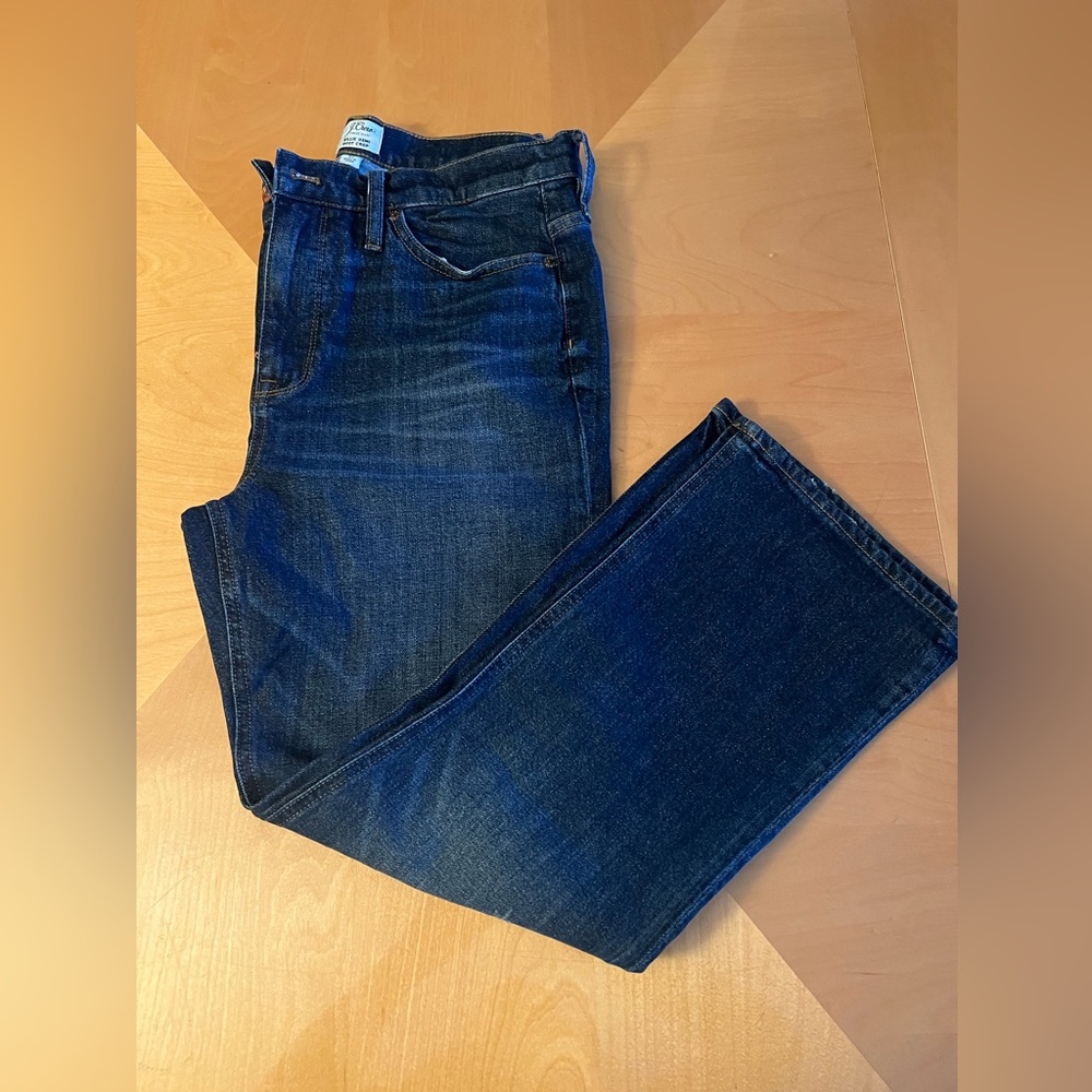 J. Crew Billie Demi Boot Crop Jeans